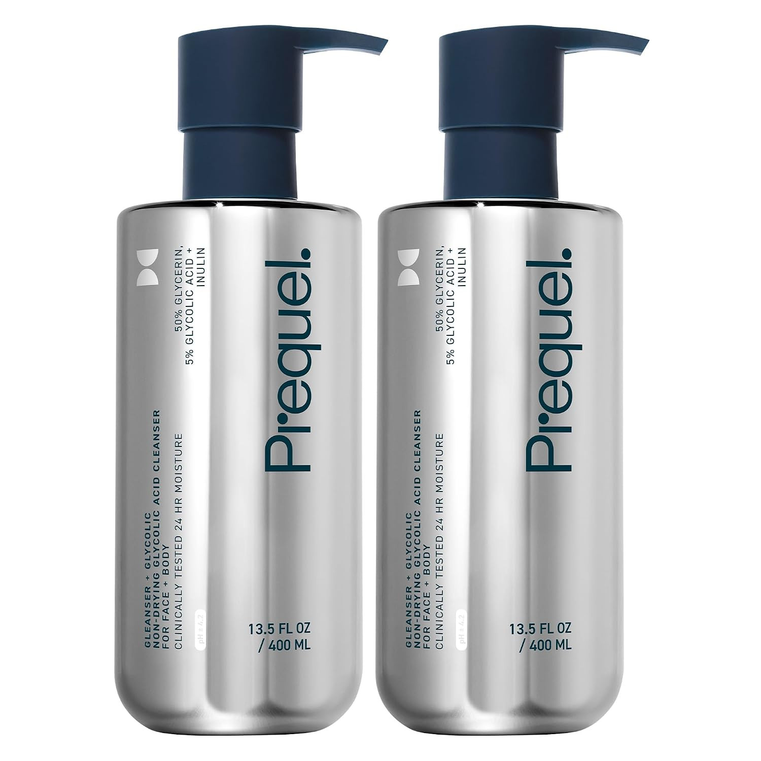 Prequel Skin Gleanser GA AHA Glycolic Body Wash, 50% Glycerin Face Cleanser | Amazon (US)