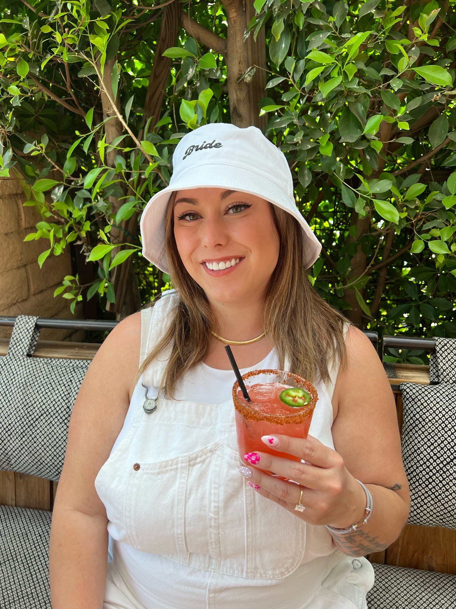 bridal bucket for the win🤍

#LTKunder100 #LTKstyletip #LTKwedding