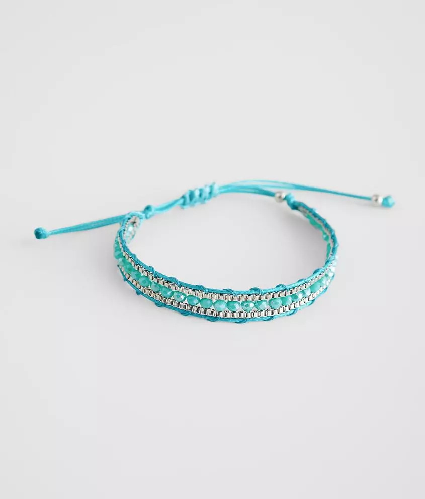 Beaded Slider Bracelet | Buckle