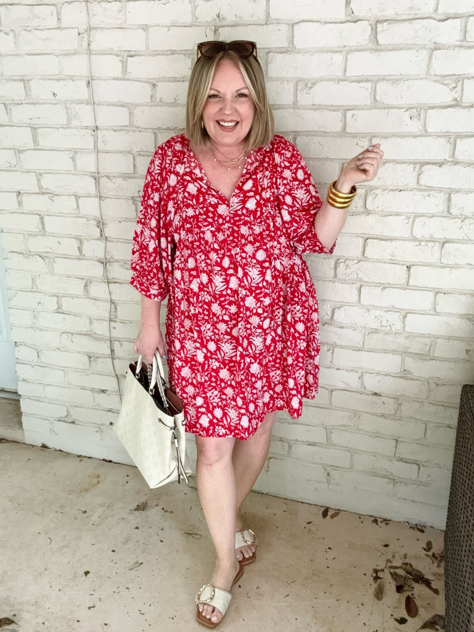 Large dress 

#LTKMidsize #LTKSeasonal #LTKFindsUnder50