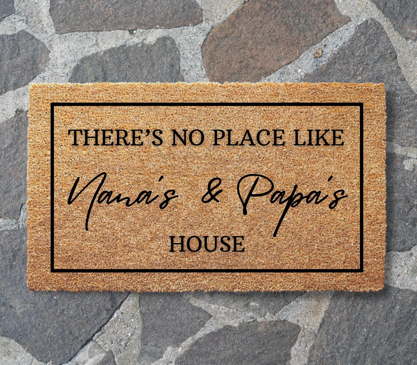Grandparent House Door Mat - Grandparents Day Gifts Nana and Papas House Grandparents Door Mat Gr... | Etsy (US)