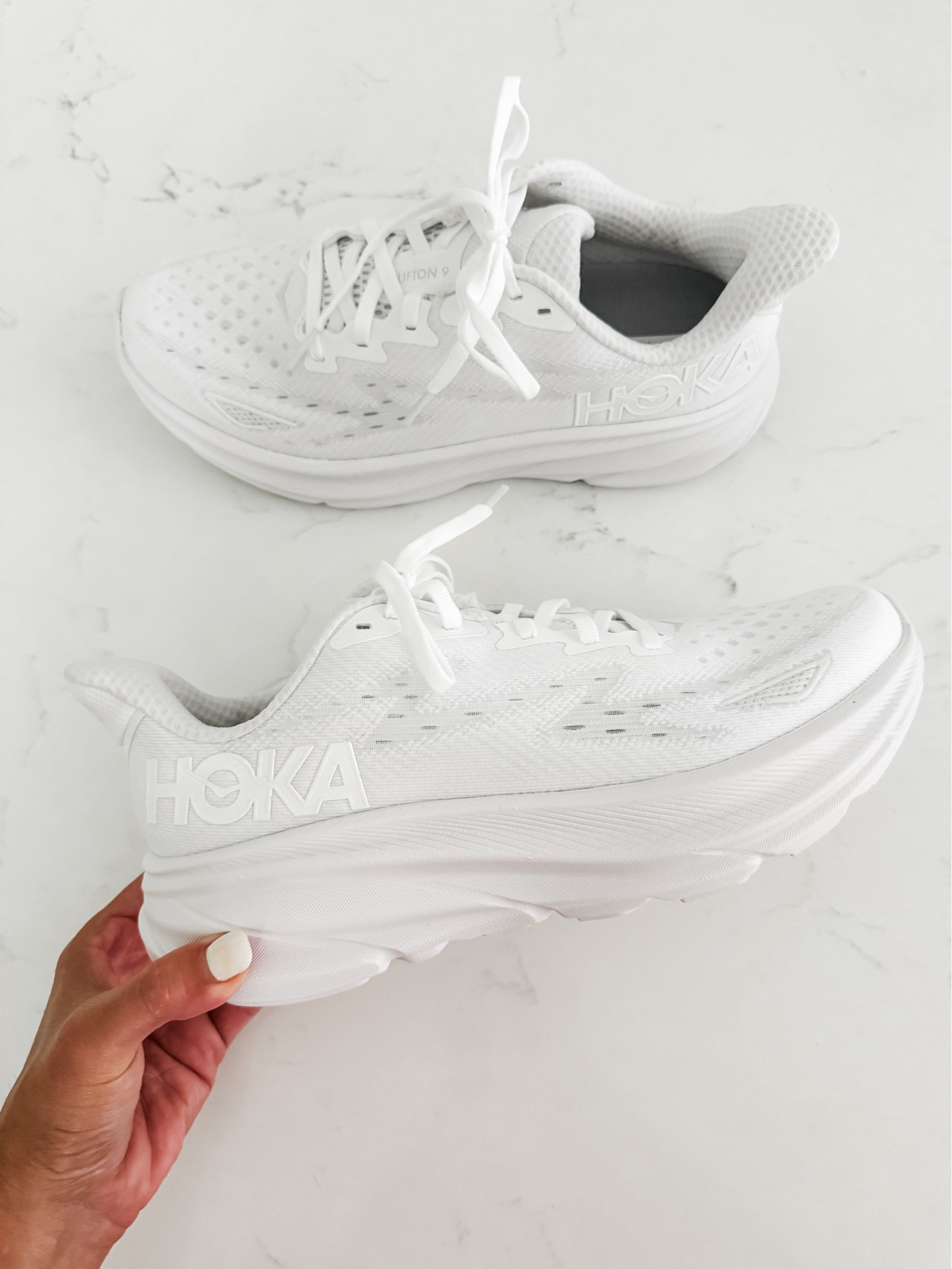 Back to school white Hoka sneakers!  

#LTKBacktoSchool #LTKU #LTKShoeCrush