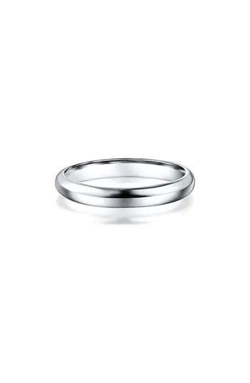 BEST SILVER Sterling Silver Dome Band Ring at Nordstrom Rack, Size 5 | Nordstrom Rack