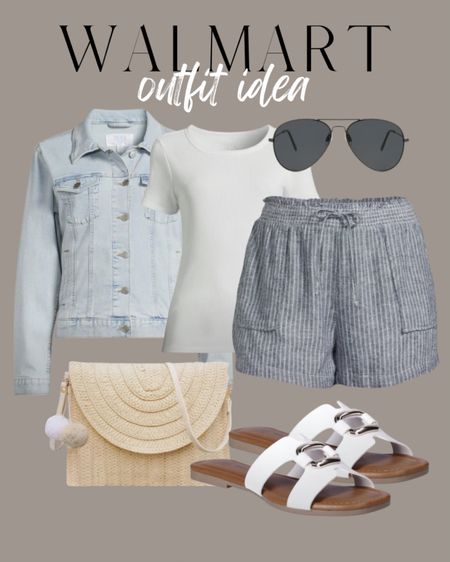 Walmart spring outfit, Walmart new arrivals, vacation outfit, linen shorts, pull in shorts, white sandals


#LTKFestival #LTKstyletip #LTKSeasonal