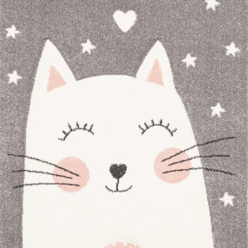 Burgan Kids Gray Area Rug | Wayfair North America