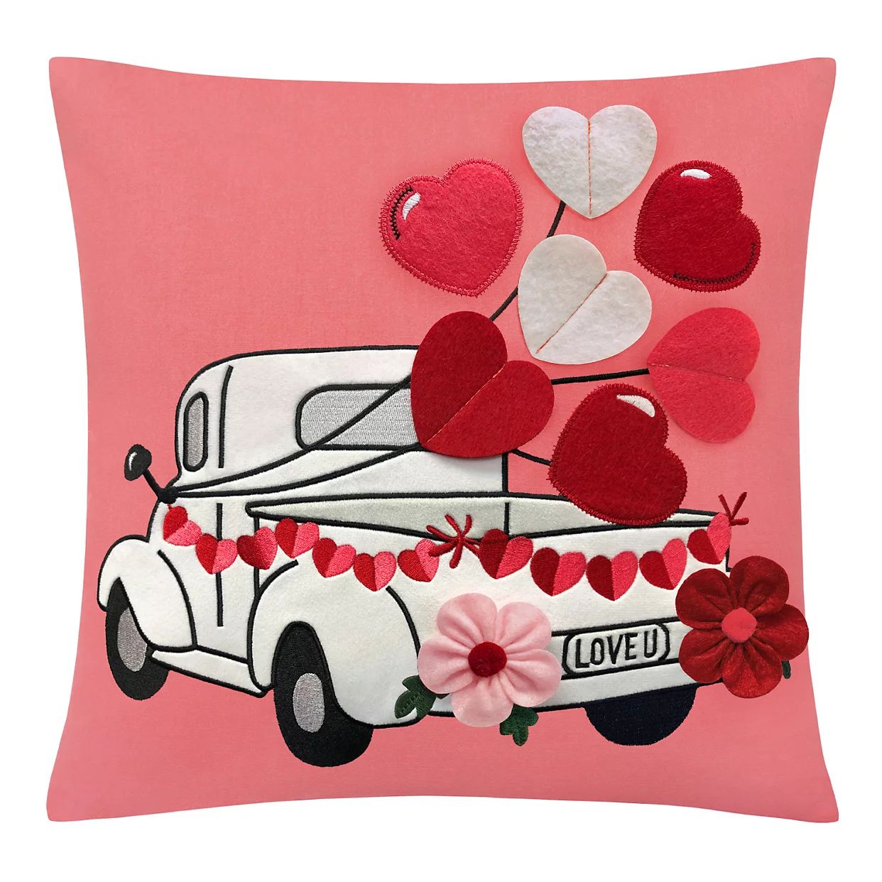 Celebrate Valentine's Day Together Truck Throw Pillow | Kohl's