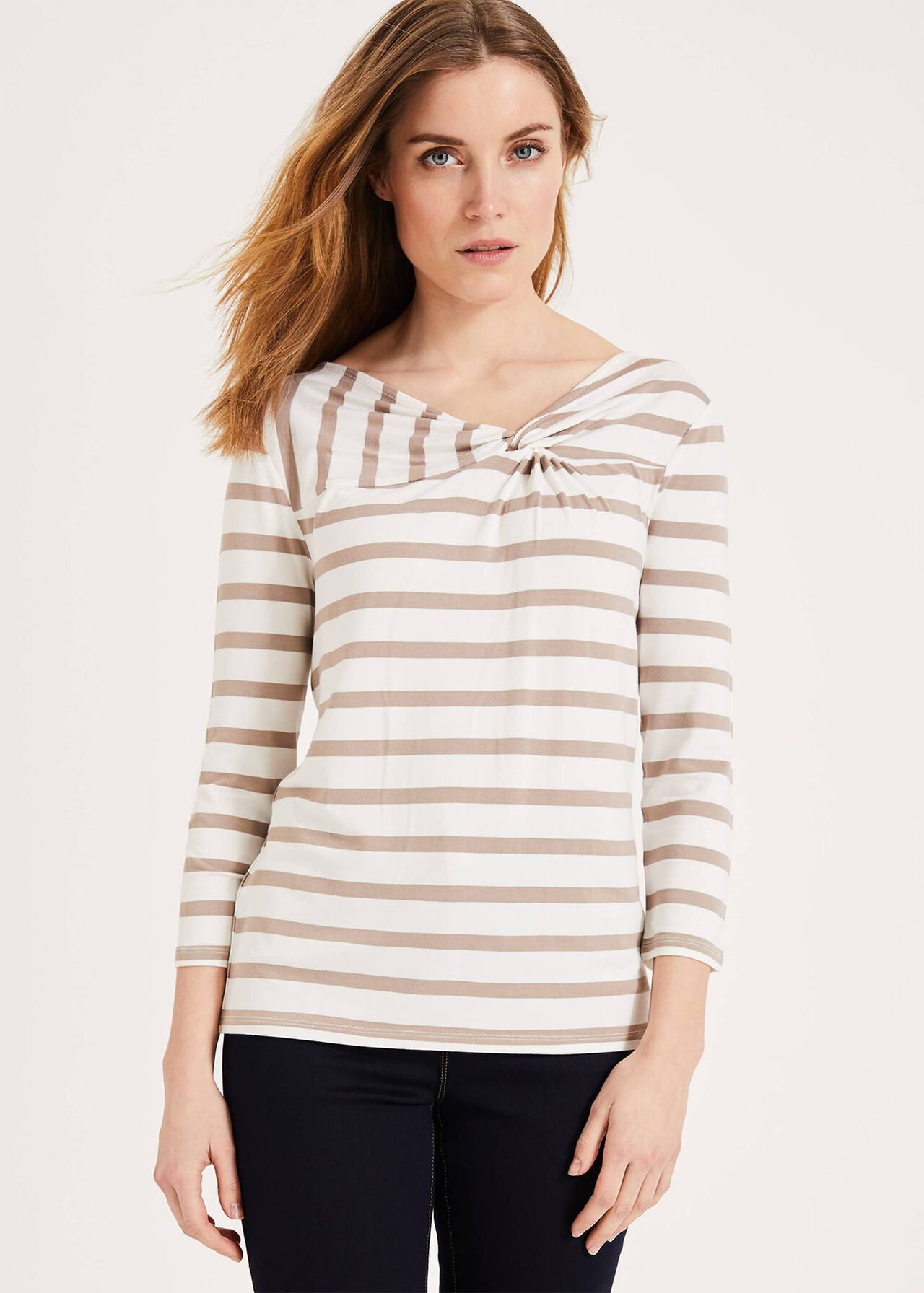 Teegan Stripe Top | Phase Eight (UK)