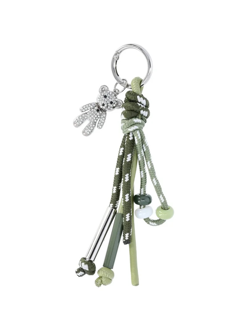 No Boundaries Women's Bag Charm, Olive Bungee | Walmart (US)