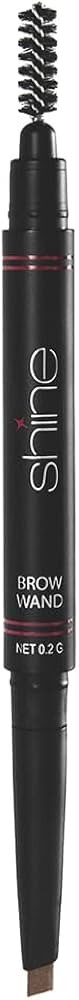 Shine Cosmetics Brow Wand - Brow Pencil, Dual-Sided, Precise, Fine Tip, Shapes, Defines, Fills Br... | Amazon (US)