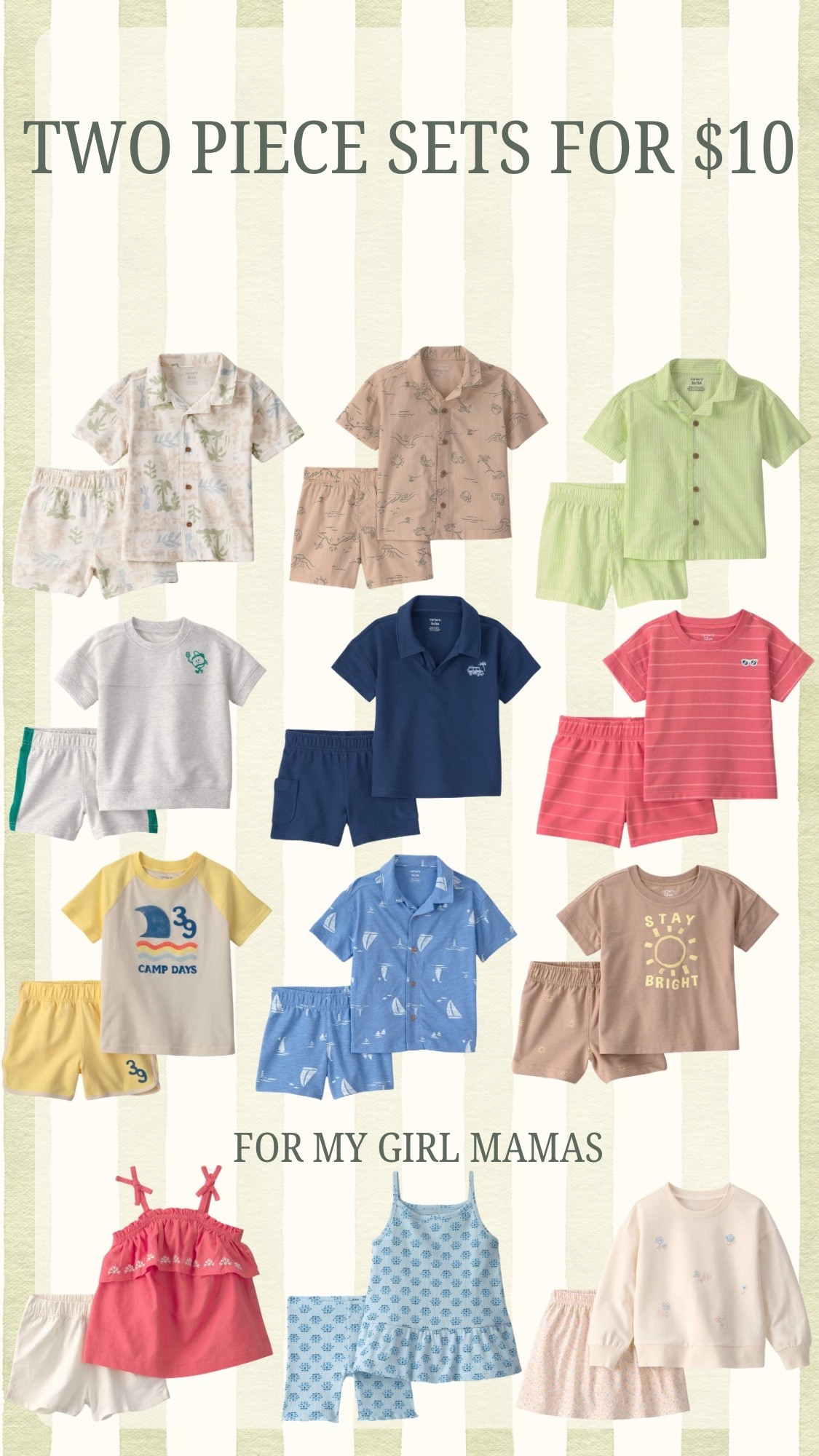Prices on sets for you kiddos you can’t beat!

#LTKSaleAlert #LTKBaby #LTKKids