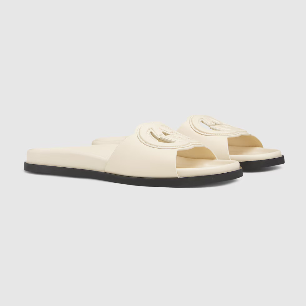 Gucci Women's Interlocking G slide sandal | Gucci (CA)