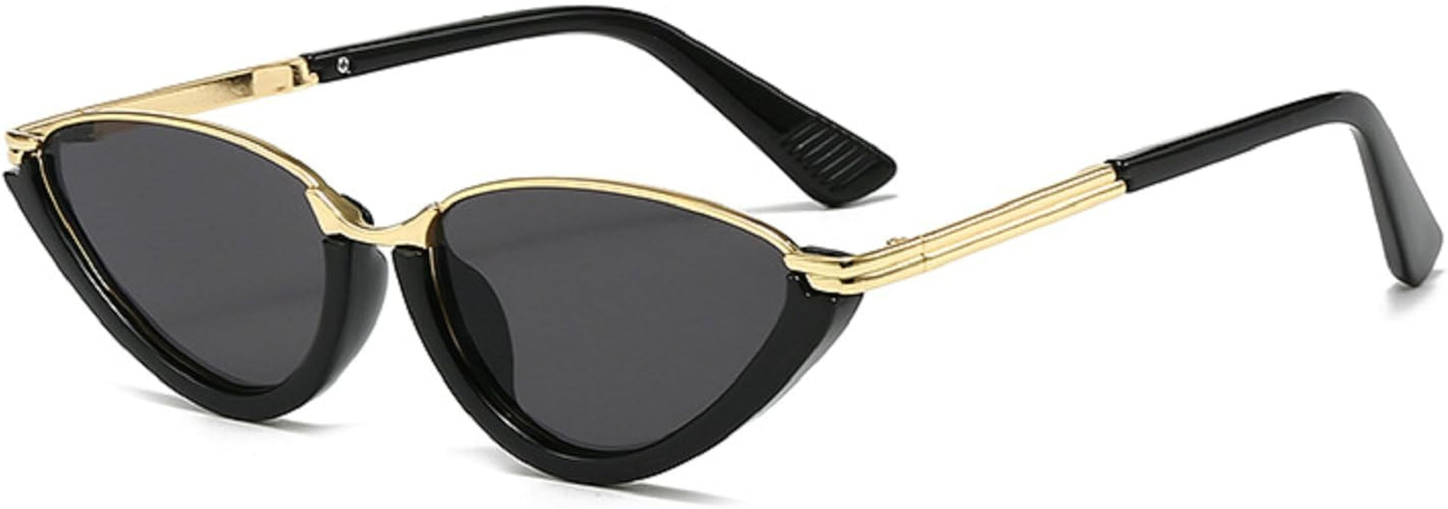 Sexy Cat Eye Sunglasses Women Luxury Retro Small Frame Triangle Sun Glasses For Ladies Driving Ou... | Amazon (US)
