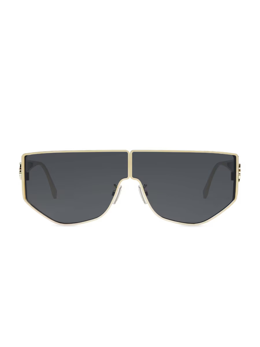 Fendi Disco 68MM Geometric Sunglasses | Saks Fifth Avenue
