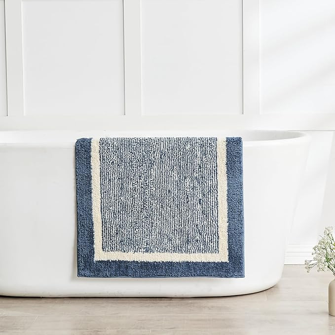 CozeCube Bath mats for Bathroom Non Slip, Fluffy Shaggy Bath Rugs for Bathroom Washable, Extra So... | Amazon (US)