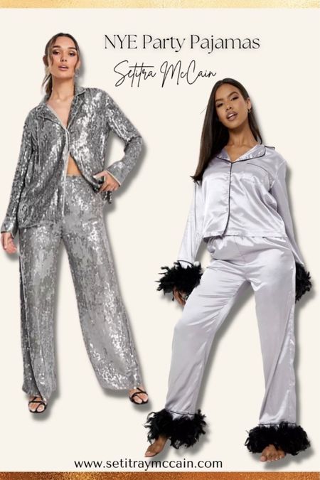 New Years Eve party pajama sets // silver // sparkly // pajama bottoms // pajama pants // satin pajamas // NYE 2022

Check out my collection for more!

#LTKGiftGuide #LTKSeasonal #LTKunder100