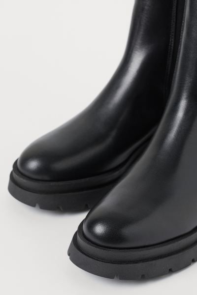 Leather Chelsea Boots | H&M (US)