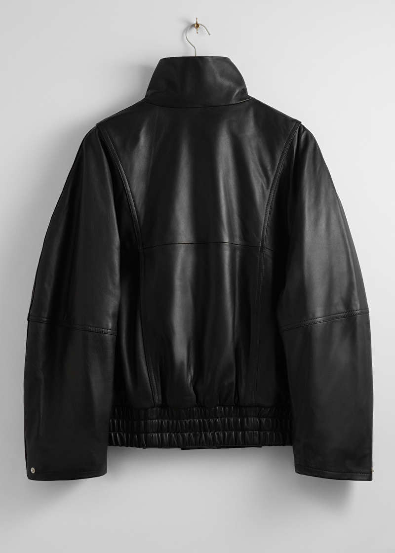 Oversized Leather Jacket | & Other Stories UK