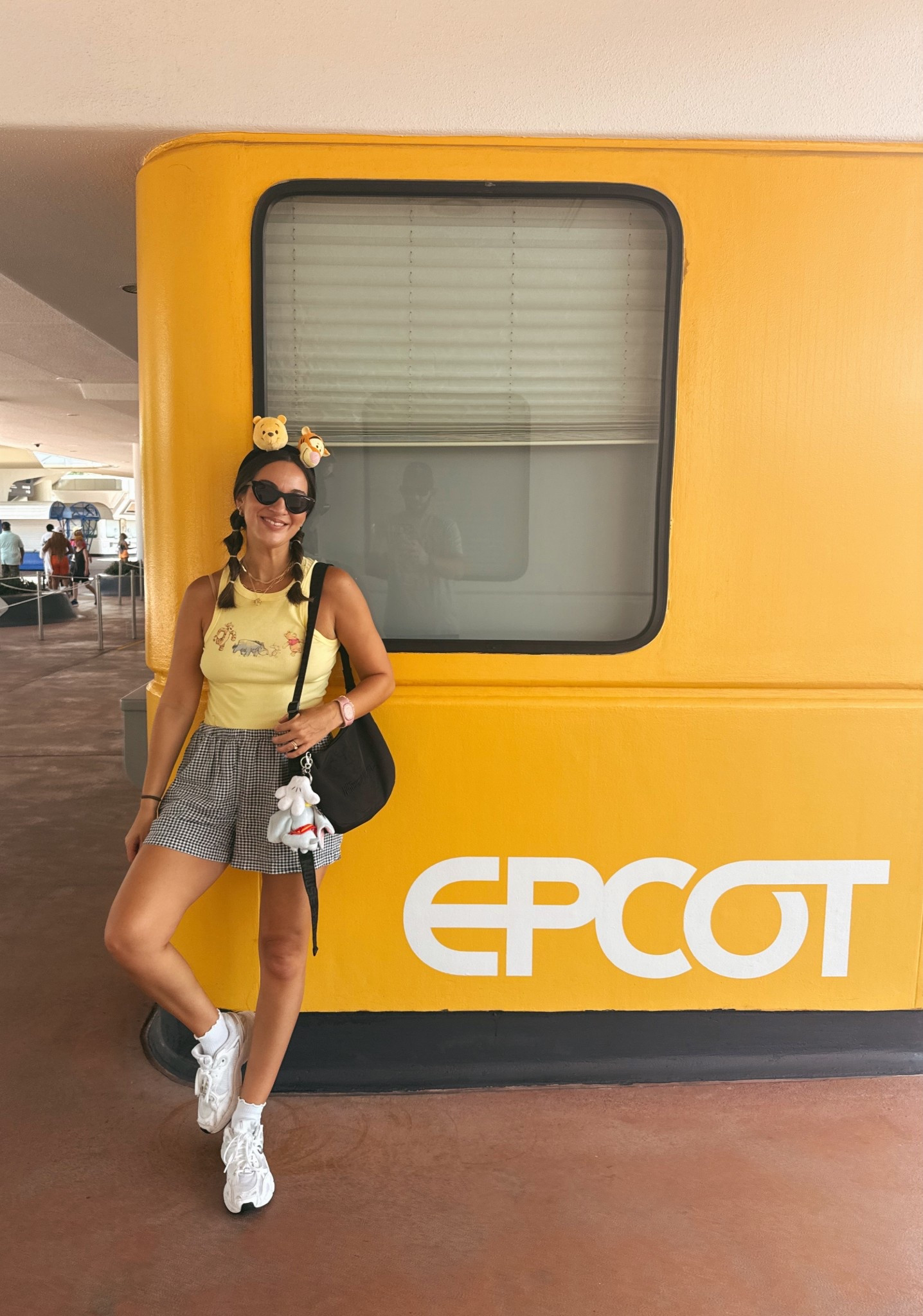 Disney outfit 
Epcot outfit 
Mom Disney outfit 

Wearing Medium on both top and shorts  