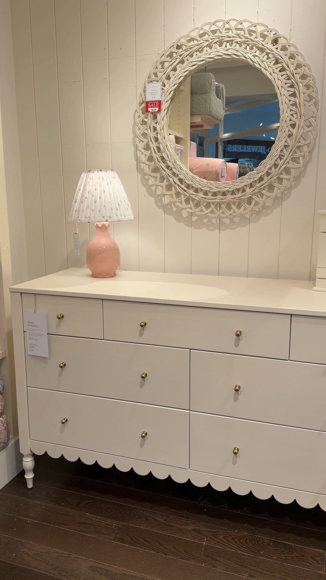 A sweet statement piece for a little girl’s room! 🎀 The Penny Dresser from Pottery Barn Kids features the prettiest scalloped detailing, spacious storage, and a soft, feminine look that feels both charming and elegant. 🤍 It’s such a beautiful piece that can grow with the room beyond the nursery years. ✨ I’ve linked it and similar dresser styles in my LTK! 💓 @potterybarnkids #dresser #nurseryinspo #girlsroom

#LTKKids #LTKBaby #LTKHome