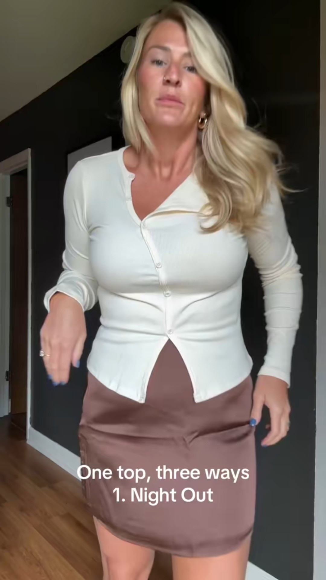 ONE TOP STYLED THREE WAYS! Loving this new top I got from Amazon and love that it is SO versatile! 

The skirt is old from Hollister and it can be found on depop or poshmark, but I have linked similar versions from other sites! I am wearing a M in the top, my regular size 29 in the Gap jeans (beware they have no stretch, they are a rigid denim), and a M TALL in the halara trousers. 

#amazonfinds #amazon #ootd #ootn #datenightoutfit 

#LTKSaleAlert #LTKWorkwear #LTKStyleTip