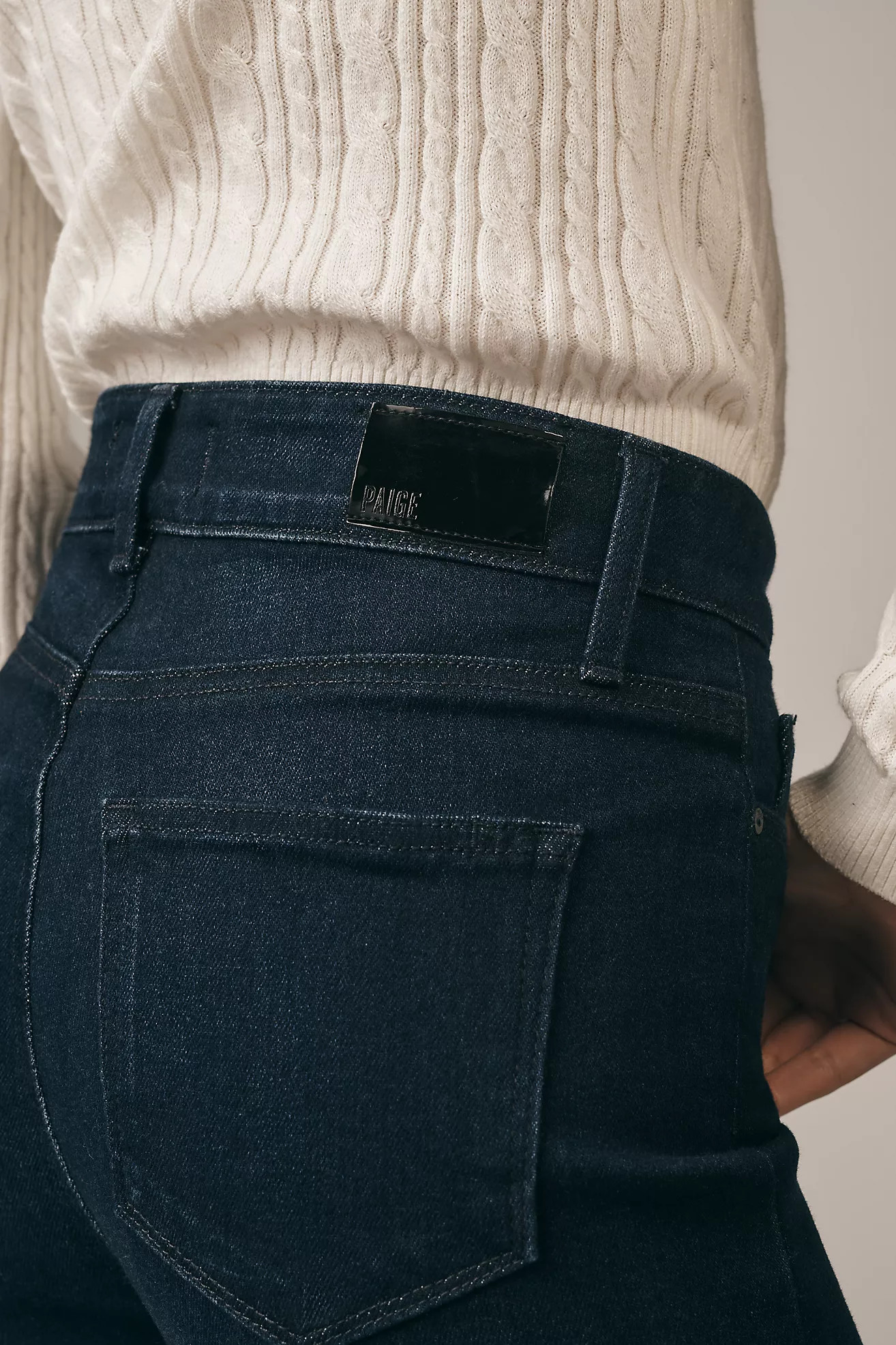 PAIGE Anessa High-Rise Wide-Leg Jeans | Anthropologie (US)