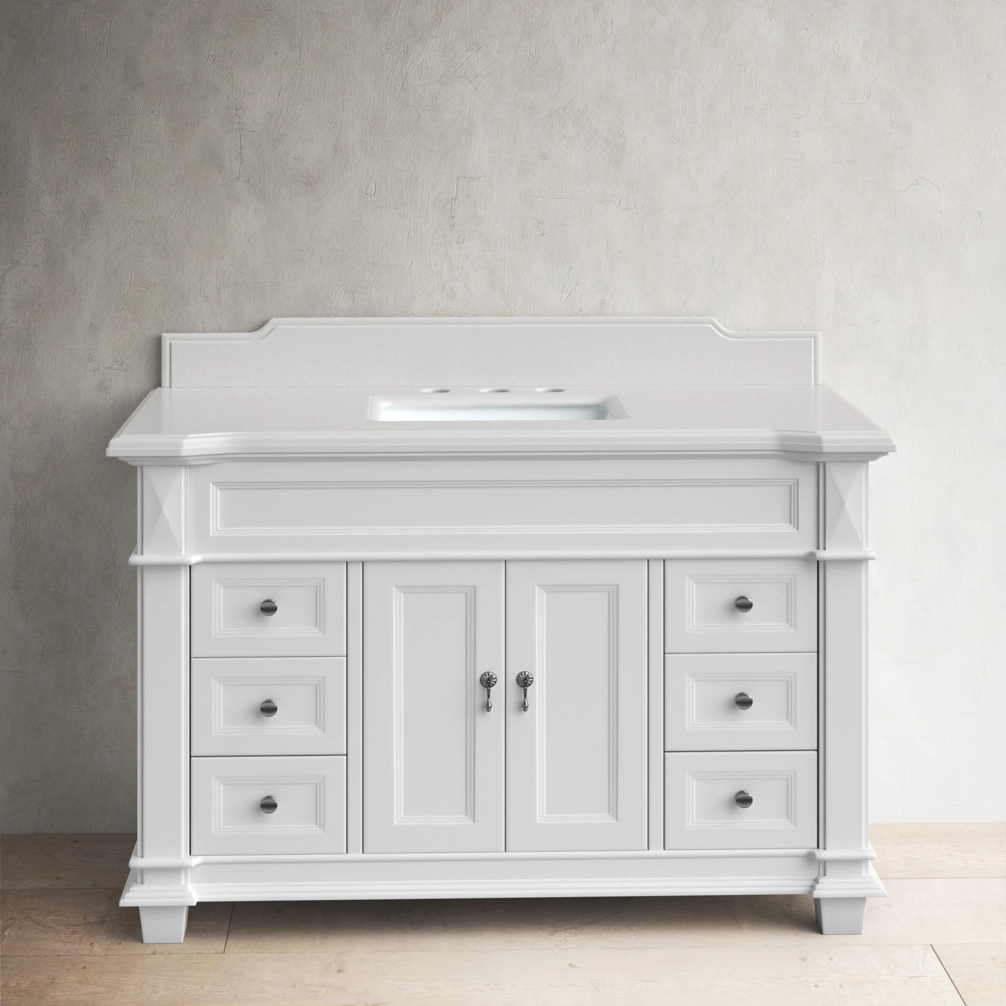 Ensa 48'' Single Bathroom Vanity with Top | Wayfair North America