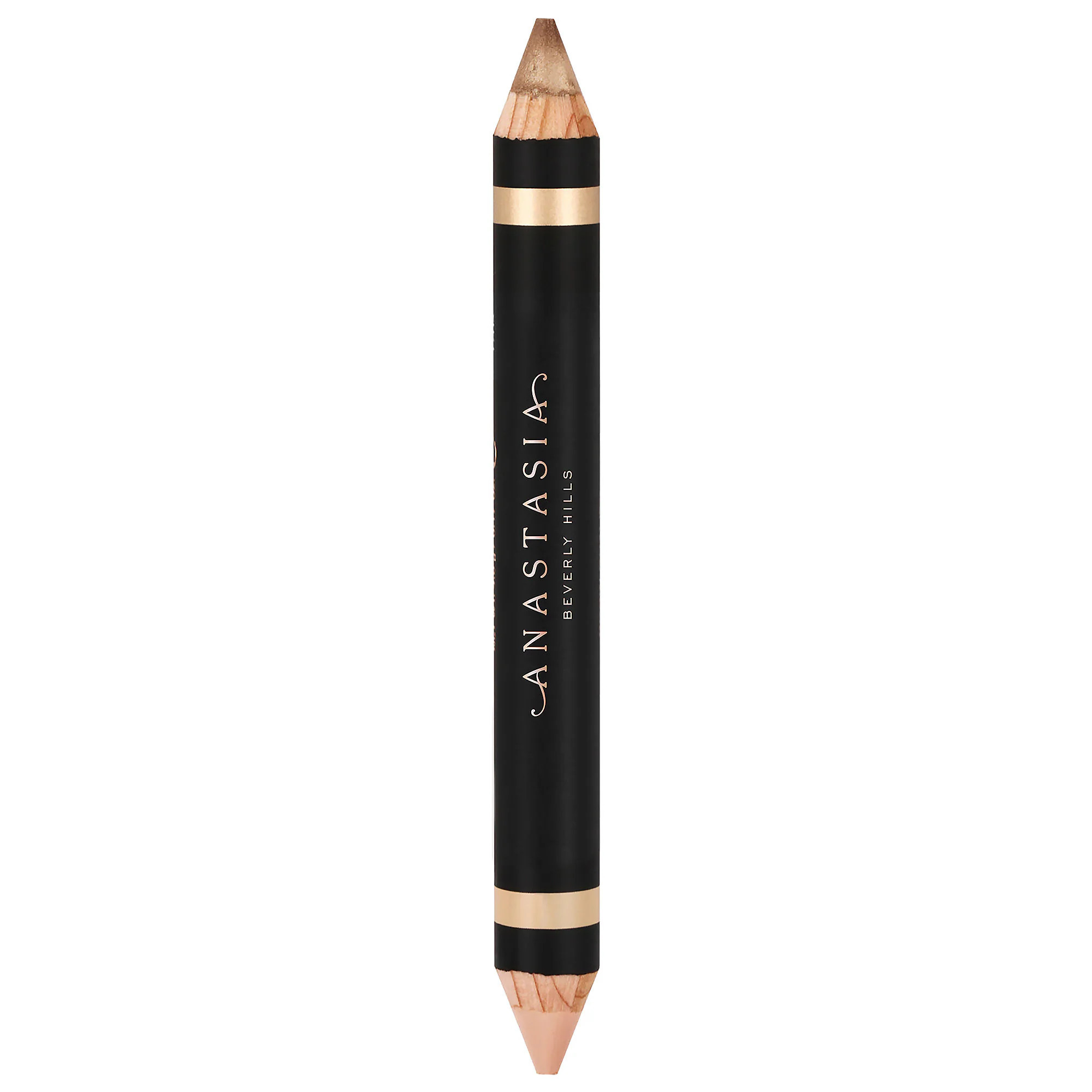 Anastasia Beverly Hills Highlighting Duo Eyebrow Pencil Matte Shell / Lace Shimmer 0.18 oz/ 5 g | Sephora (US)