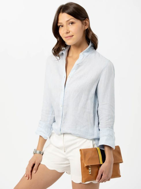 Britt Linen Shirt | J.McLaughlin