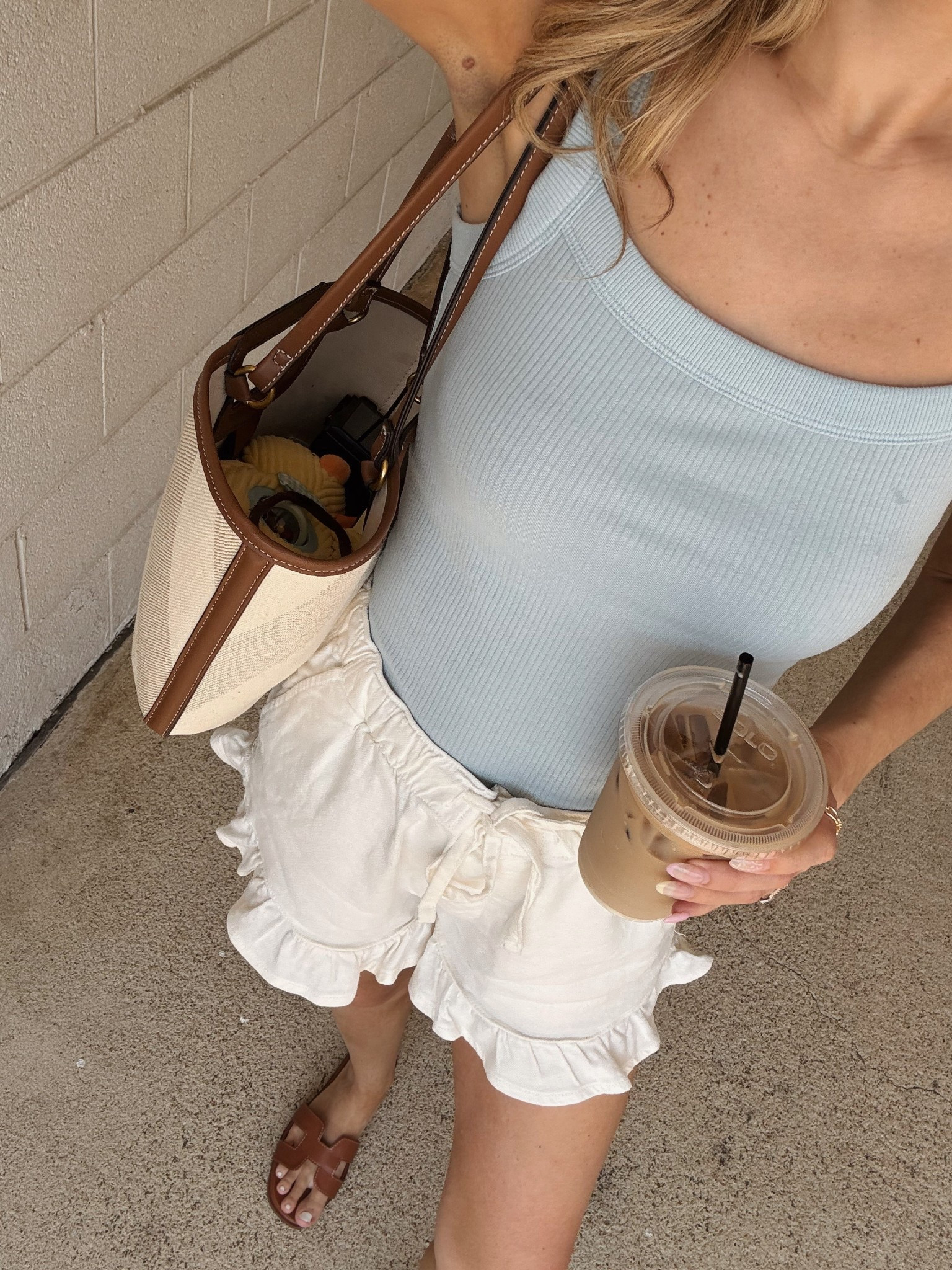 Brunch outfit — xxs in the shorts & xs in the top 

#LTKFindsUnder50 #LTKFindsUnder100 #LTKStyleTip