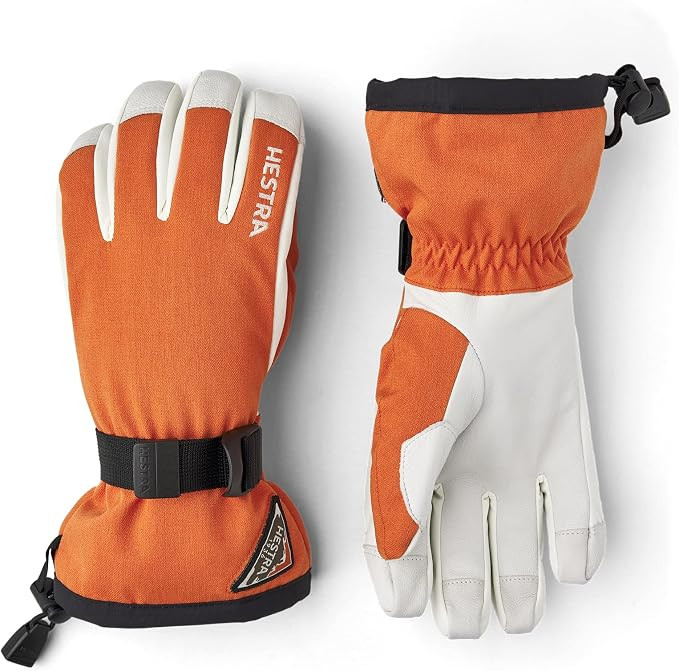 Hestra Unisex Powder Gauntlet Glove, Leather Windproof Insulated Glove for Alpine Ski, Everyday W... | Amazon (US)