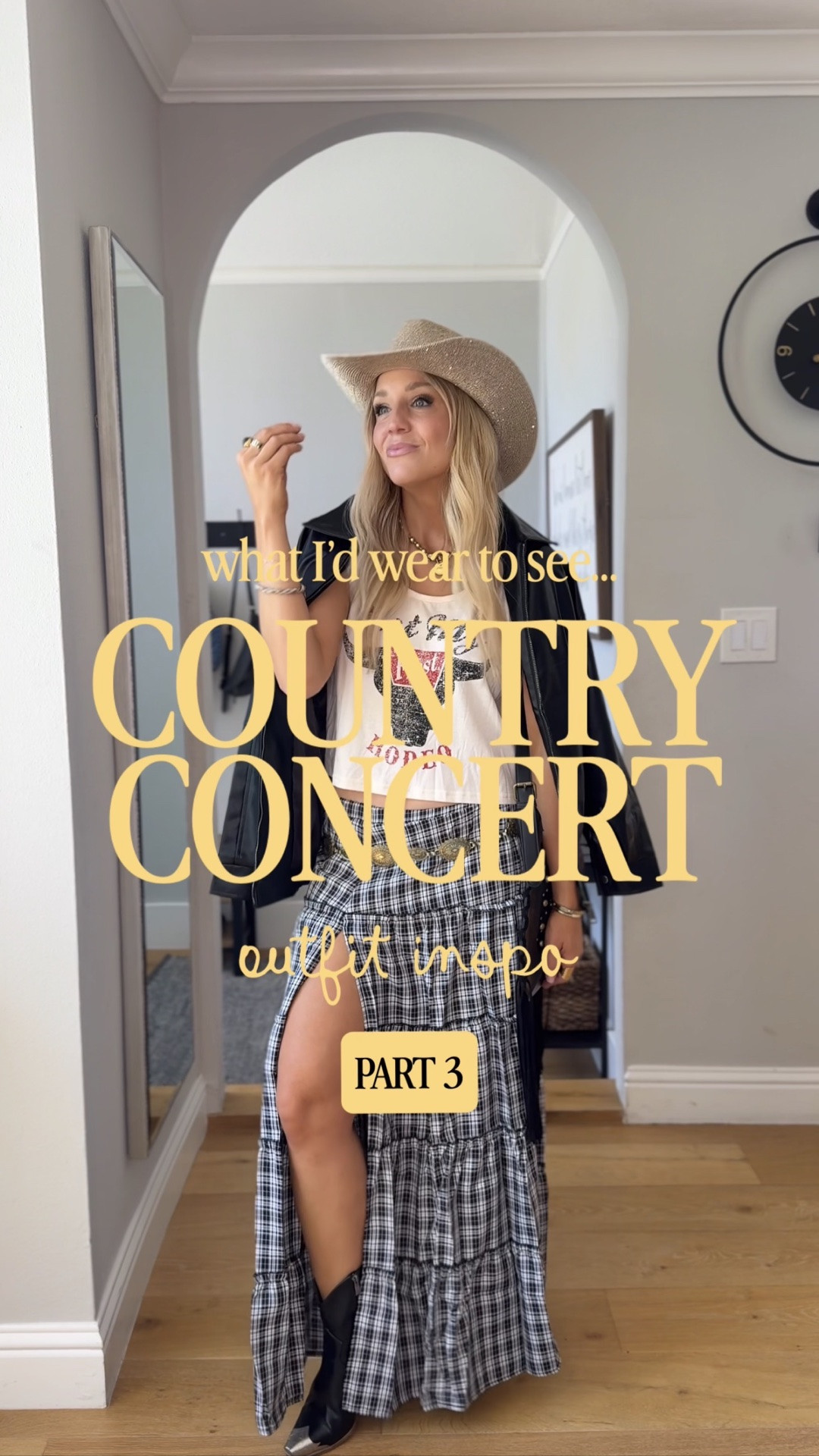 COUNTRY CONCERT OUTFIT INSPO // part 3!!! And a bit fall-coded per request. 🍂✨

Mostly from amazon but linked everything I could below! ⬇️

#LTKdayinmylife #LTKgrwm #LTKootd