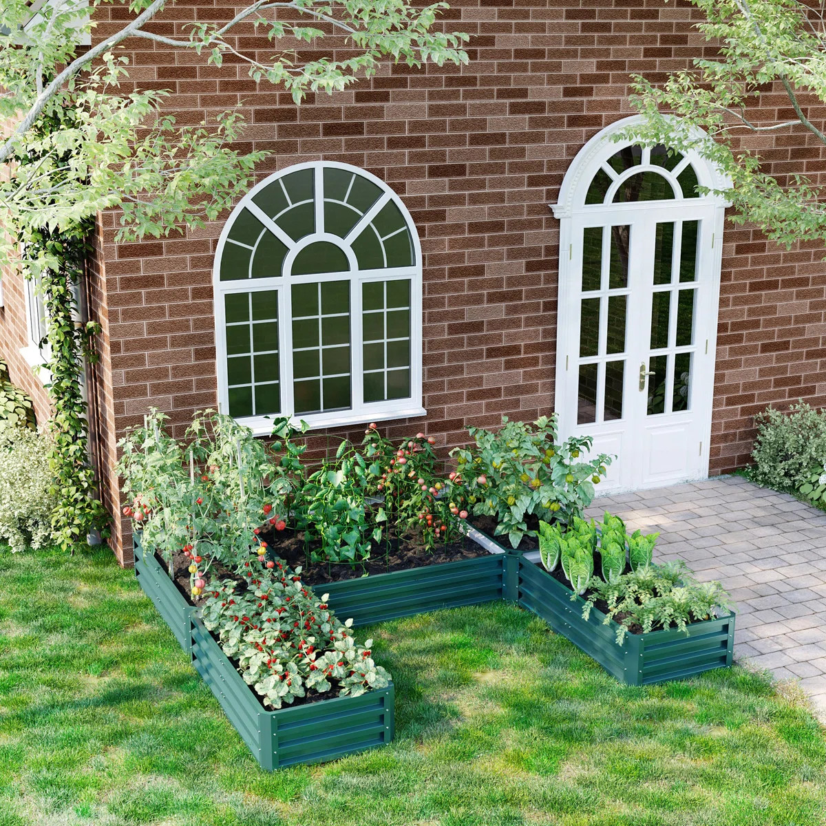Kidwell Metal Raised Garden Bed | Wayfair North America