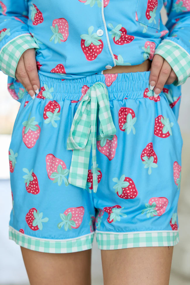 Berry Bliss Pajama Shorts SALE | Pink Lily