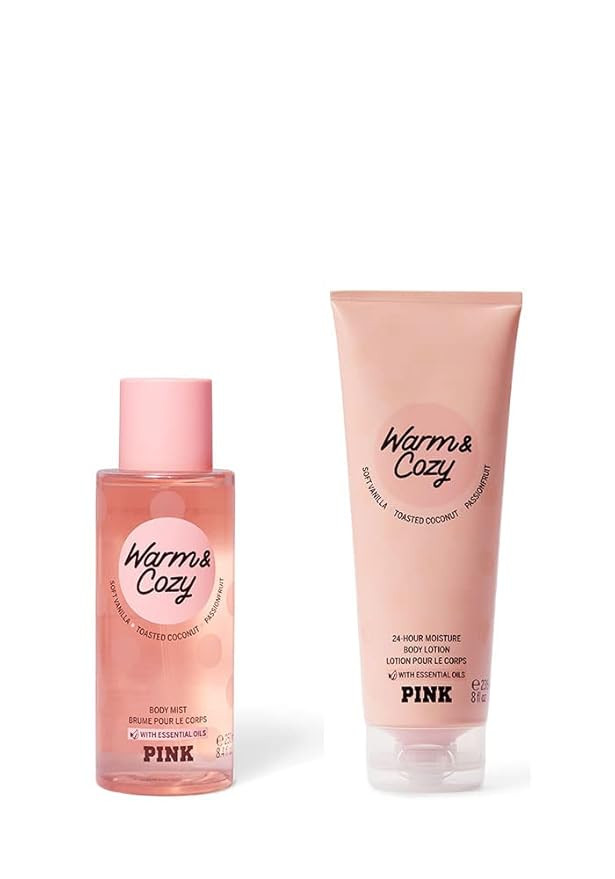 Victoria's Secret Pink Warm & Cozy Mist & Lotion Set | Amazon (US)