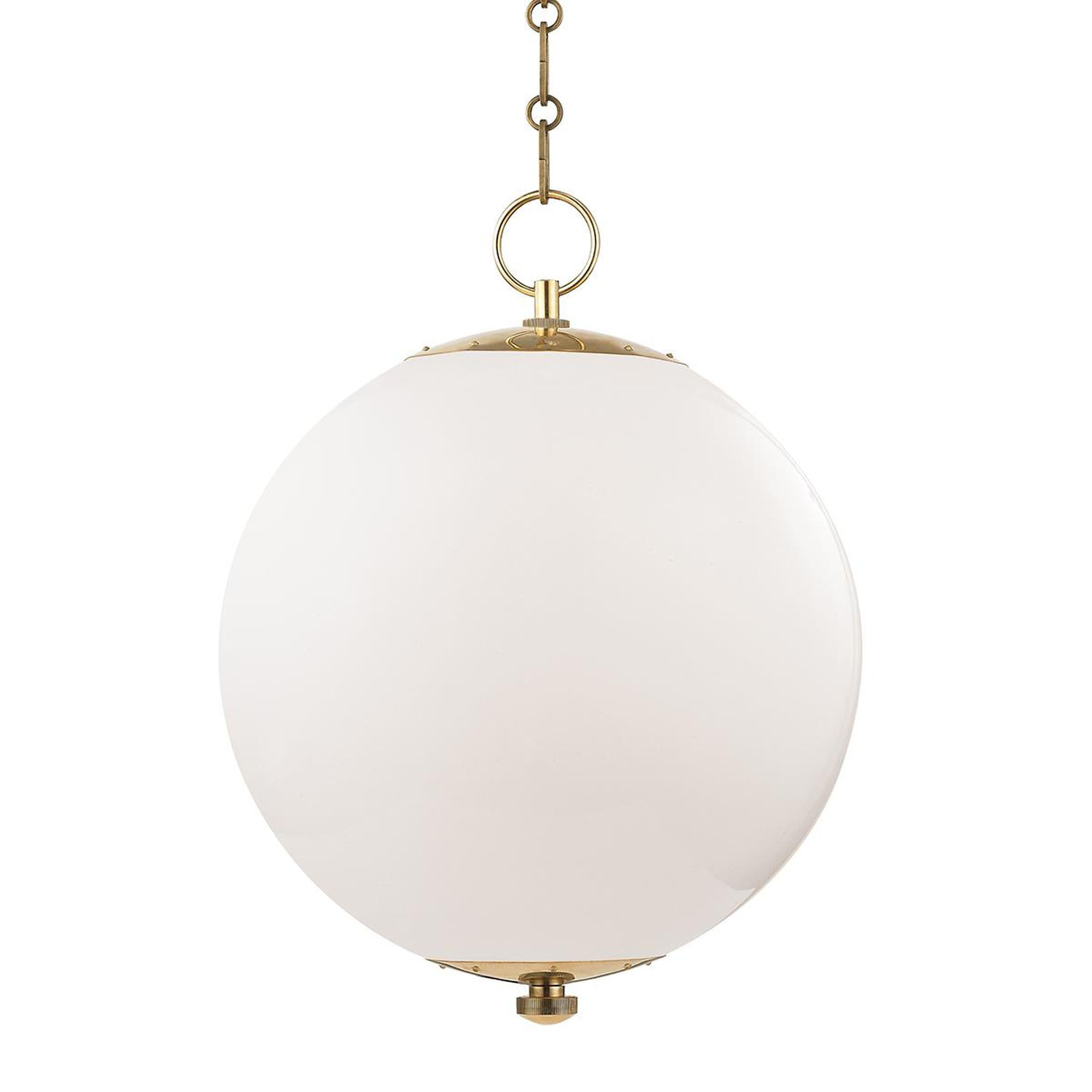 Mark D. Sikes Sphere No. 1 16 Inch Large Pendant by Hudson Valley Lighting | 1800 Lighting