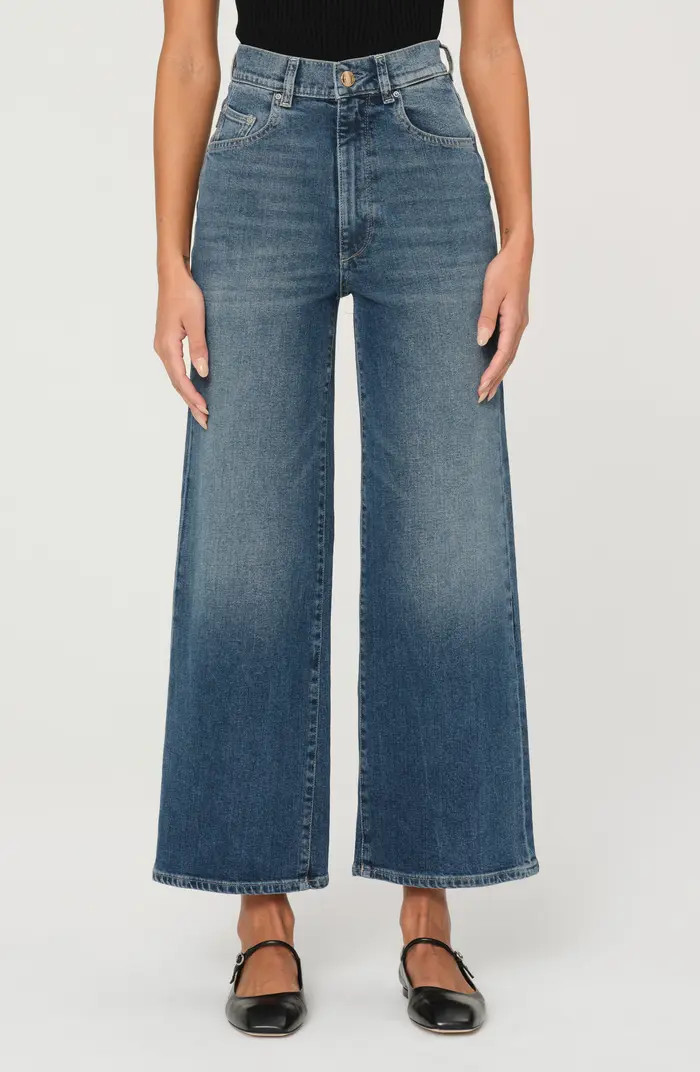 DL1961 Hepburn High Waist Ankle Wide Leg Jeans | Nordstromrack | Nordstrom Rack