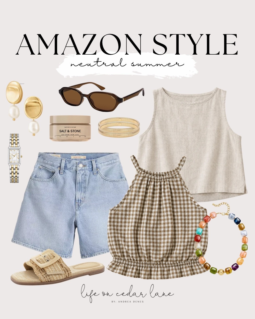 Stylish summer essentials, perfect for any day out! #amazonstyle #summeroutfit

#LTKSaleAlert #LTKOver40 #LTKmomlife