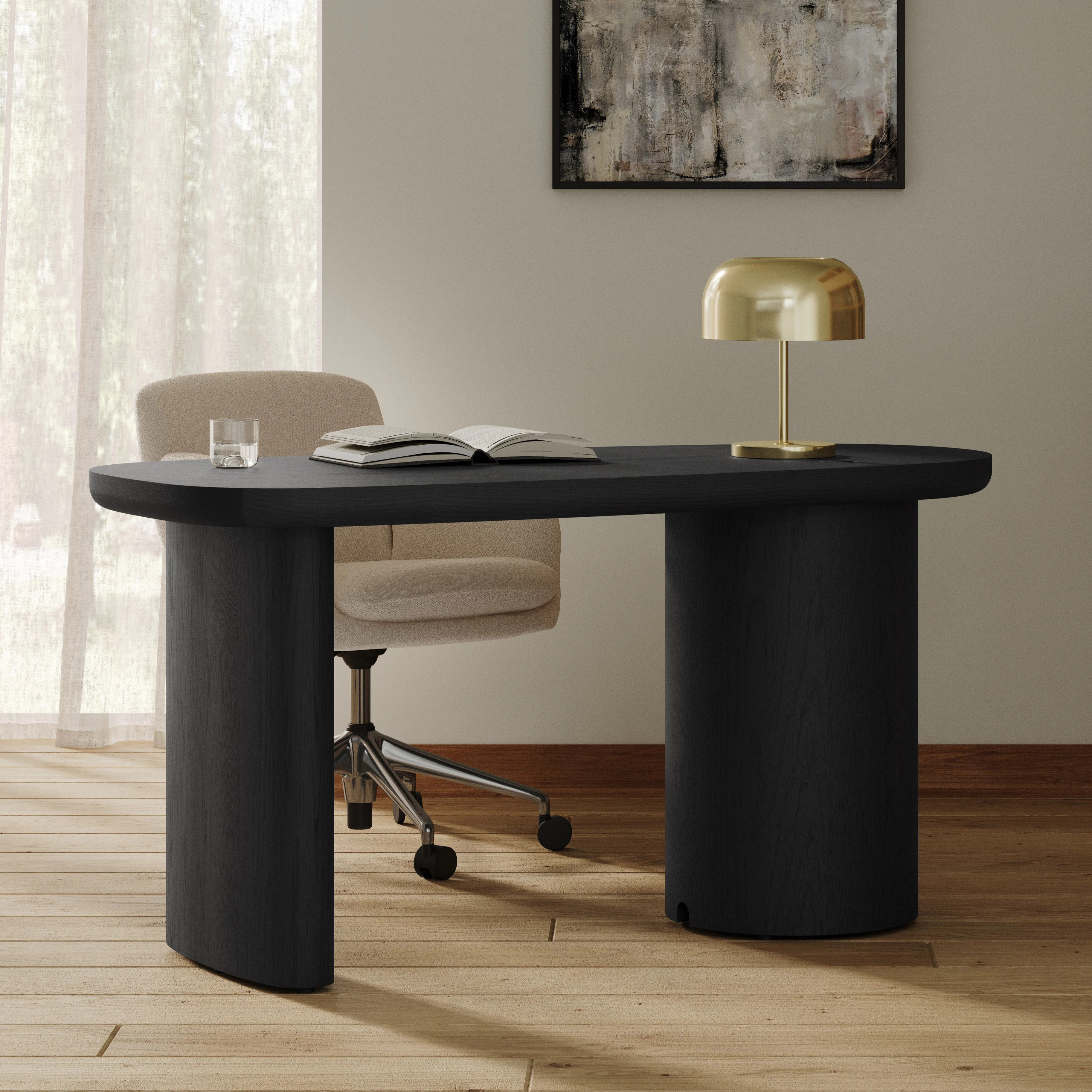Baarlo 58.5" Desk - Black | Article