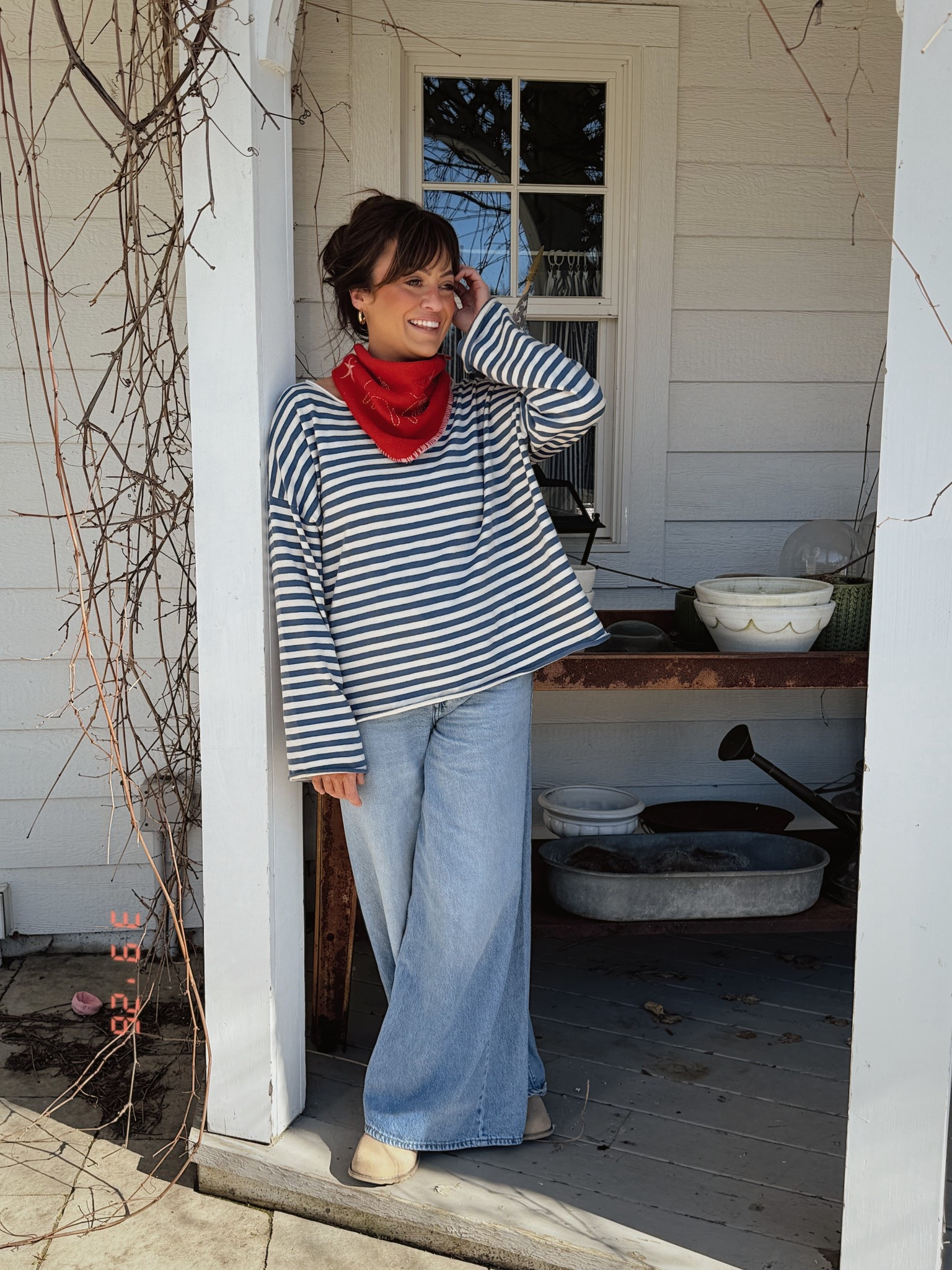 Wide legs and stripes is my summer uniform. 

Neck scarf: @Zara 

#LTKSpringSale