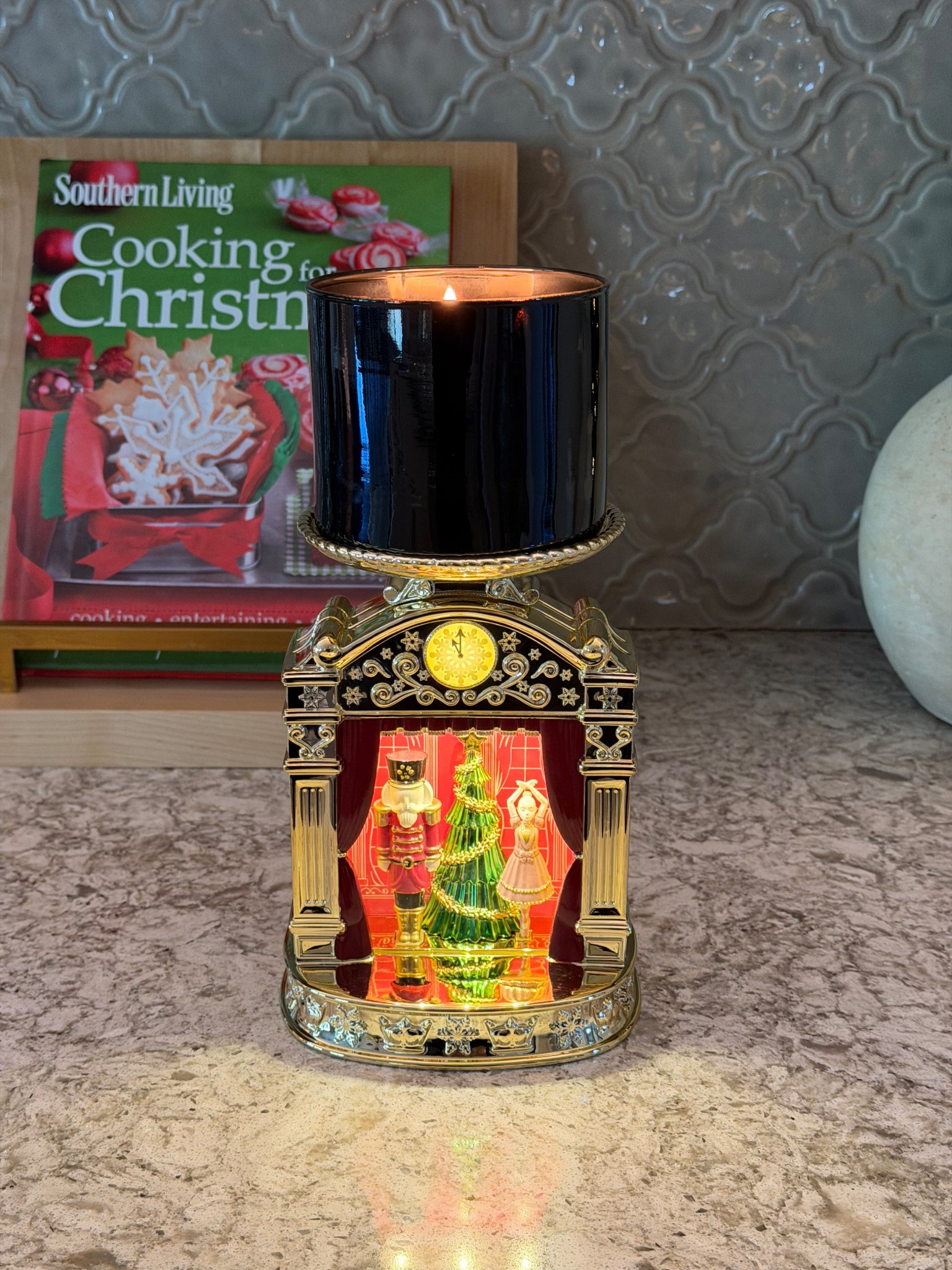 This Nutcracker candle holder from Bath and body Works is absolutely adorable. I was worried it would be corny, but it’s not at all! It’s gorgeous! I love that it lights up!

#LTKHoliday #LTKSeasonal #LTKFindsUnder50