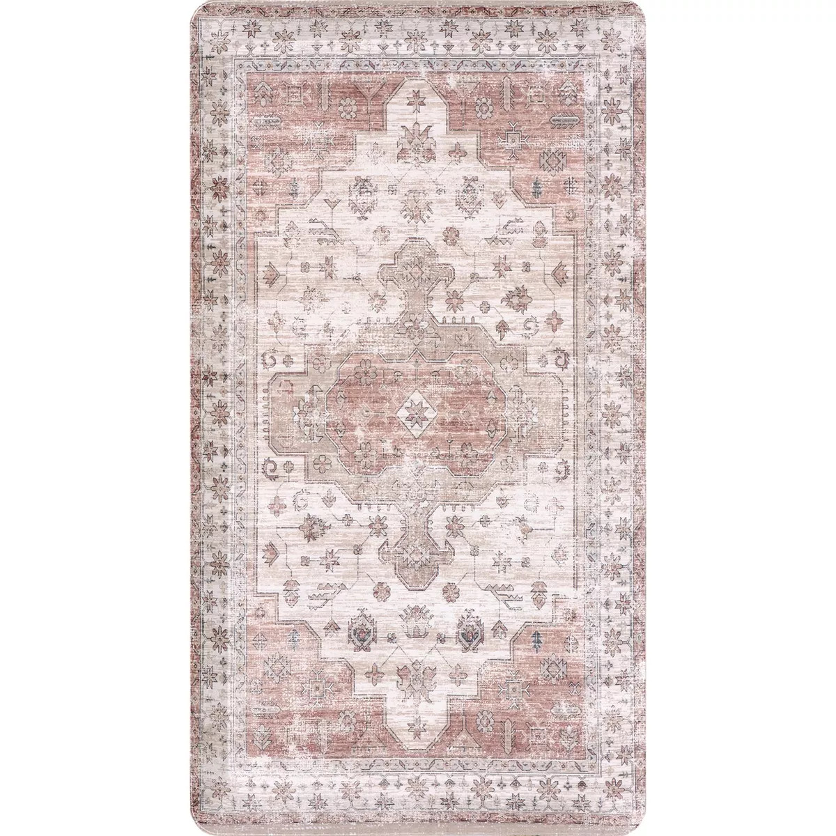 nuLOOM Floral Persian Kitchen or Laundry Comfort Mat | Target