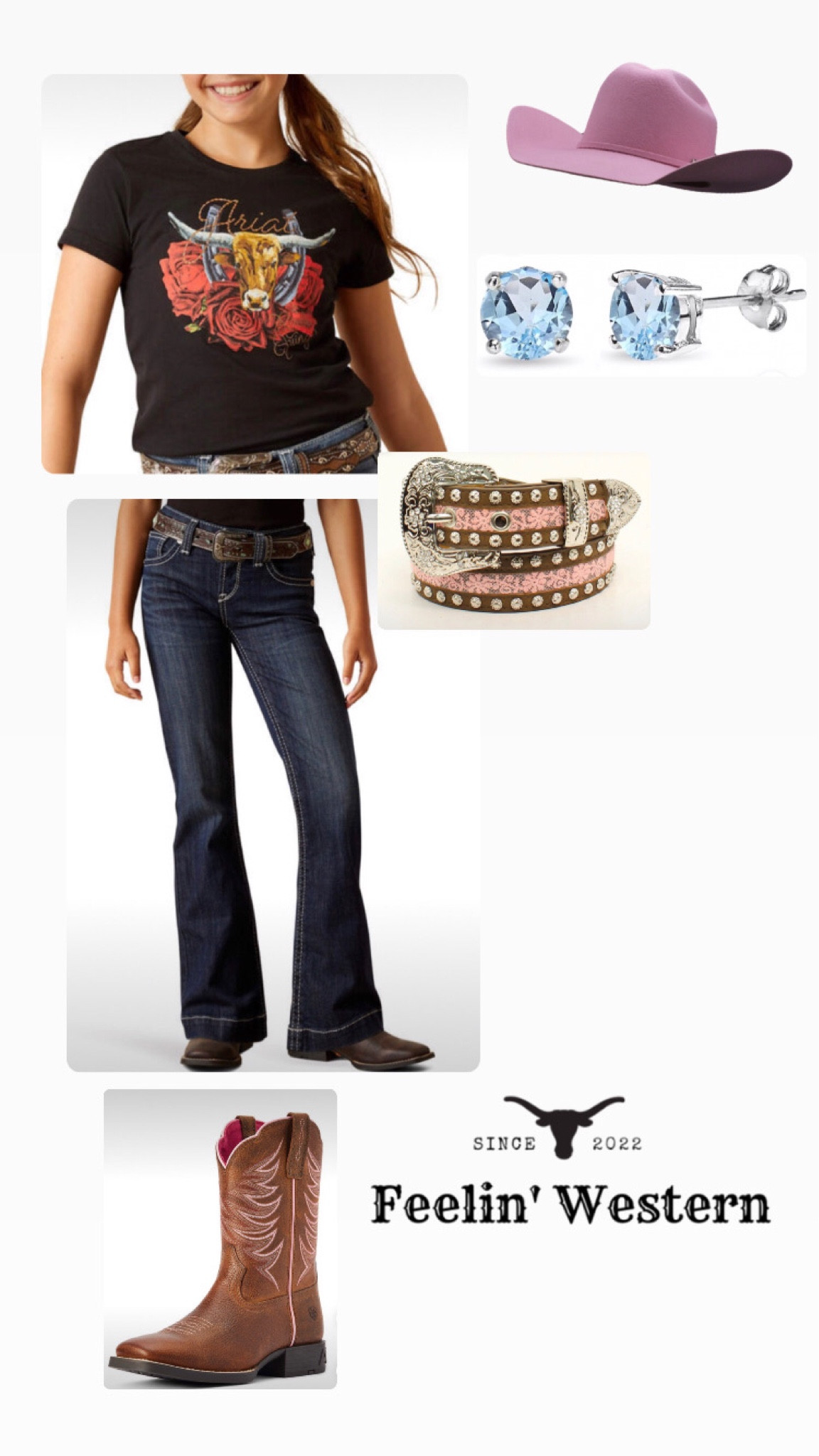 A western look for your little westerners! 