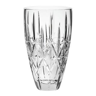 Marquis By Waterford Sparkle 9 in. Clear Crystal Vase-156611 - The Home Depot | The Home Depot