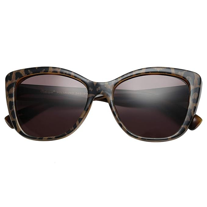 Polarspex Polarized Women's Vintage Square Jackie O Cat Eye Fashion Sunglasses | Amazon (US)