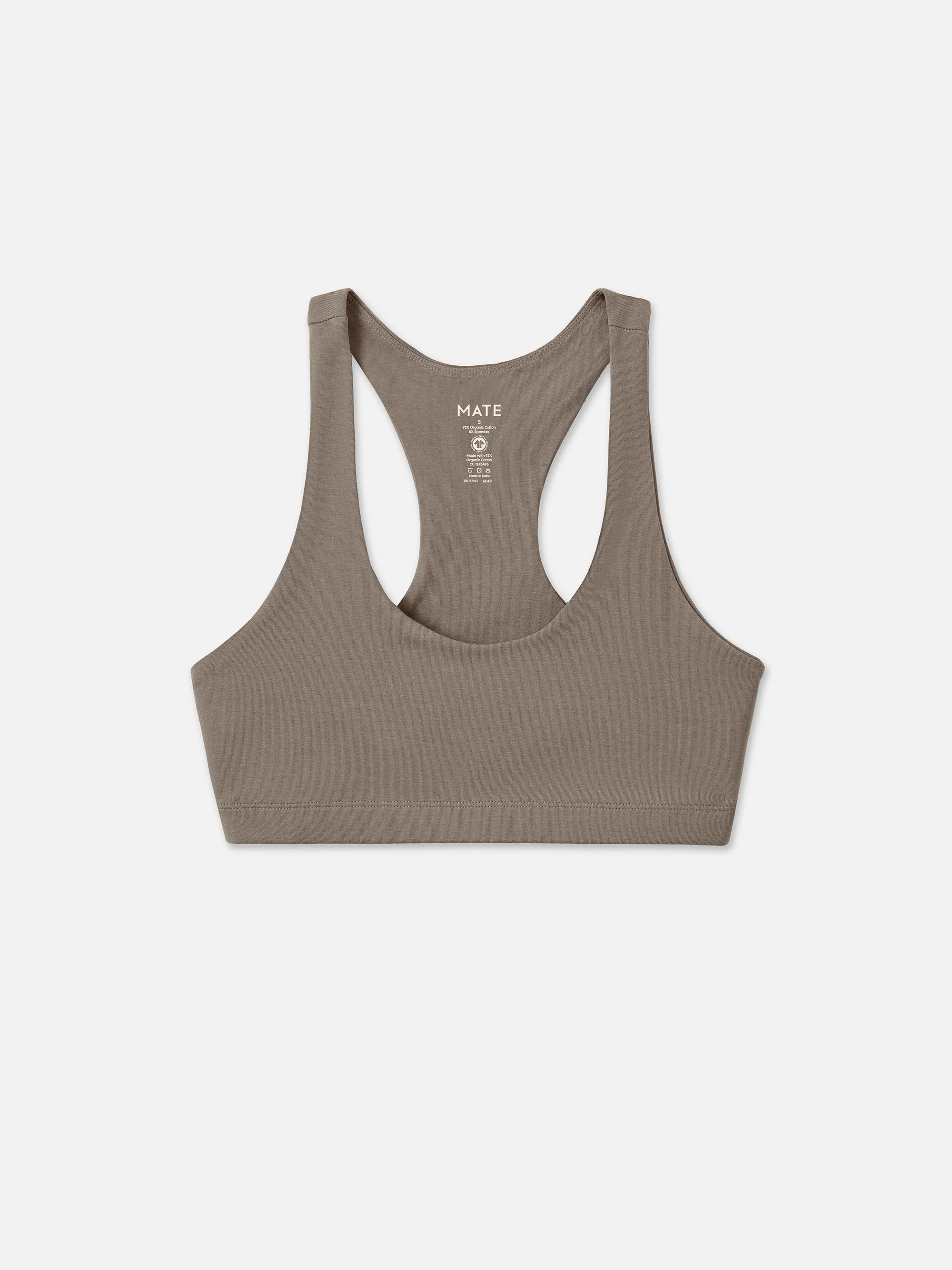 Organic Stretch Sports Bra | MATE The Label