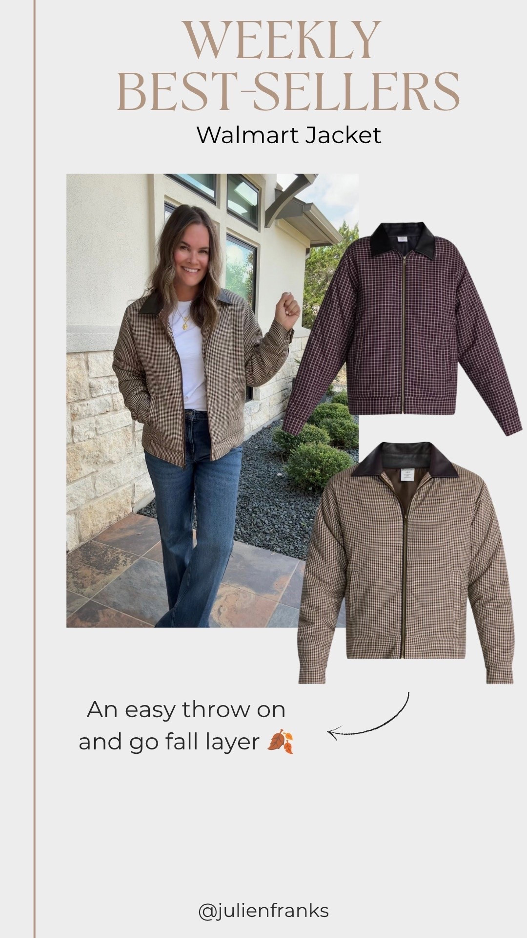 The perfect little fall jacket 🍂🤎 $29 Walmart score that looks straight out of J.Crew!

#LTKmomlife #LTKSeasonal #LTKU