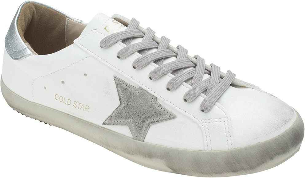 Womens Fashion Star Lace-up Sneakers | Amazon (US)