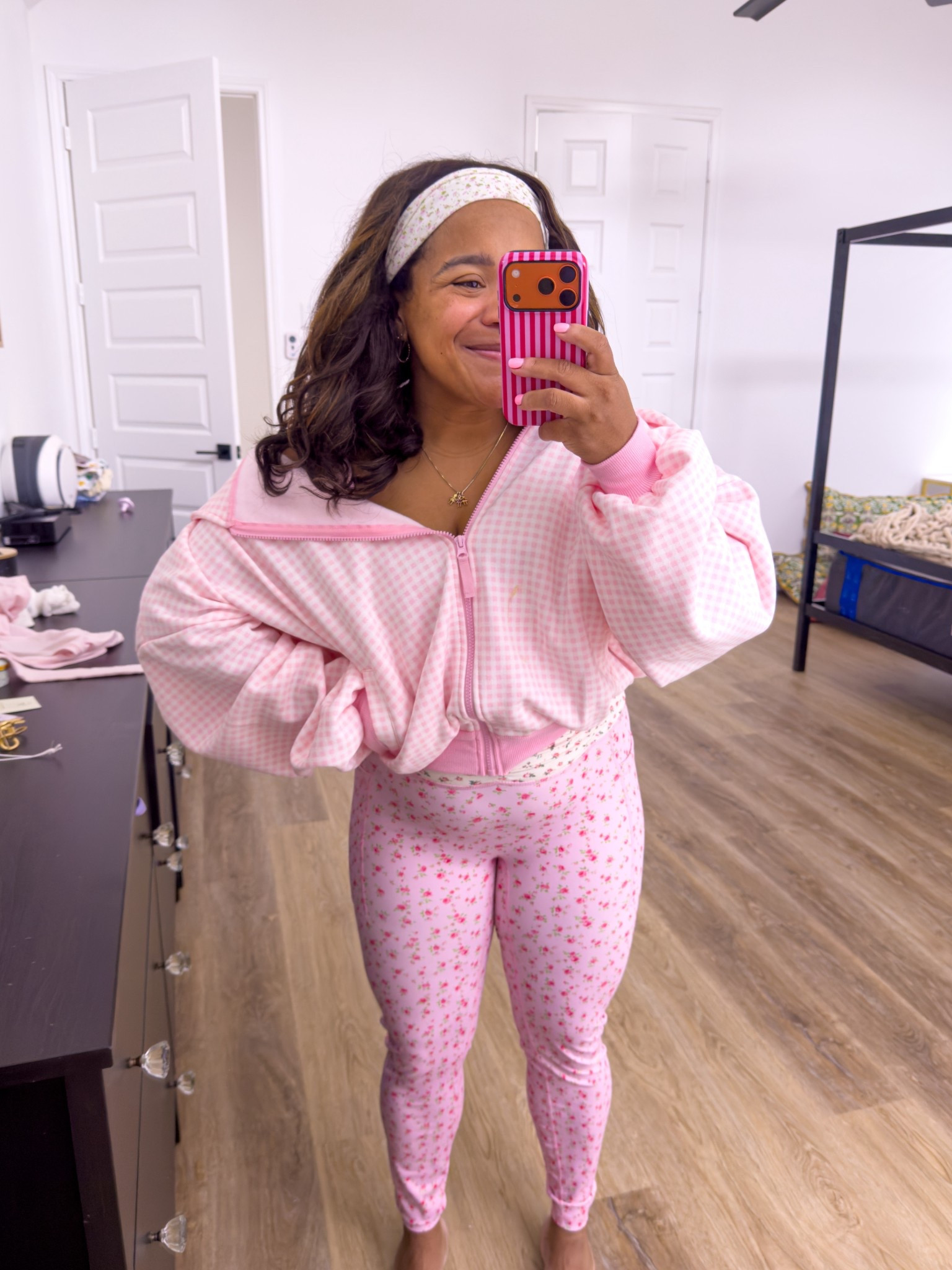 ACTIVEWEAR: shared this set but love the jacket combo with it! All of the prints are adorable! Wearing a medium (my true size) and it still gives this an oversized feel!

#LTKmomlife #LTKfitnessgoals #LTKootd