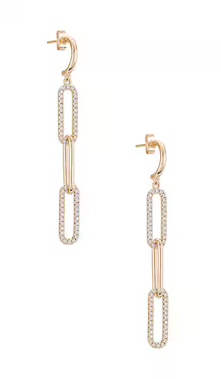 Ever Link Duster Earrings in Gold | Revolve Clothing (Global)