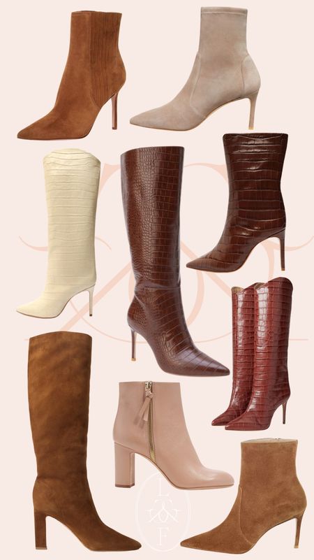 Rounding up some favorite boots for fall. 🤎🤍

#LTKstyletip #LTKshoecrush #LTKSeasonal